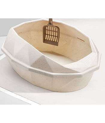 Petbroo Cat Litter Tray - Multicolor