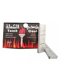 30 Pieces Flammable Torch Coal Hookah Charcoal Bars Quick Ignite Silver