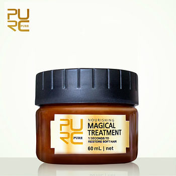 PURC Magical 5 Seconds Mask to Repair Damaged Frizzy Hair | Soft and Smooth Hair Mask - 60ml