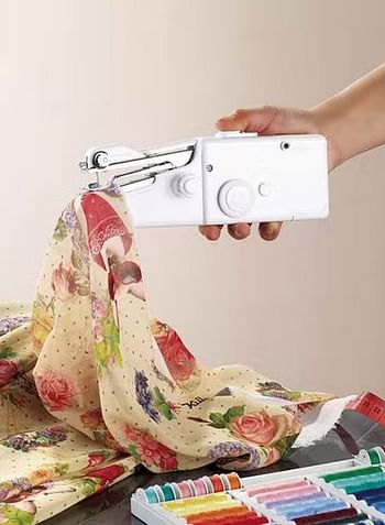 Portable Handy Stitch Sewing Machine Handy Stitch White