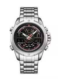 NAVIFORCE Men's Stainless Steel Analog+Digital Wrist Watch NF9170