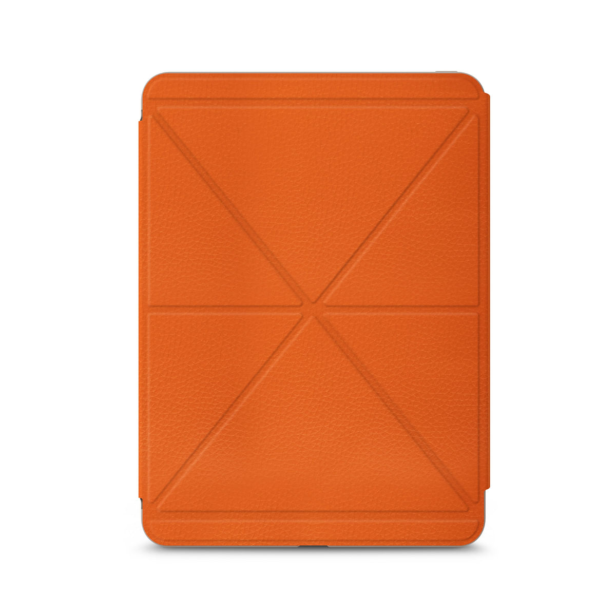 Moshi VERSACOVER for iPad Pro 11" (2nd/1st Gen) - Magnetic Folding Cover & Stand w/ 3 Viewing Options, Apple Pencil holder, Auto Wake Function, 360 Protection & Shock Absorbing Folio Case - Orange