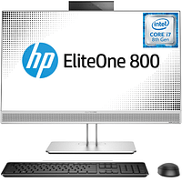 All-in-One 24" HP EliteOne 800 G4 Intel Core i7 8th Ge (3.2 GHz) 8GB DDR4, 1000 GB HDD, Wired Keyboard Mouse, Windows 10 Pro