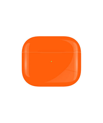 Caviar Customized Apple Airpods (3rd Generation) Glossy Neon Orange