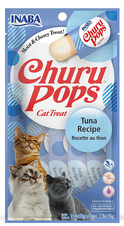 Churu Churu Pops Tuna 60G/4 Sticks Per Pack