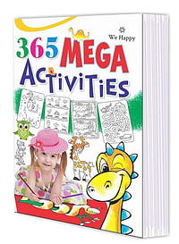 We Happy 365 Mega Activities Book Educational and Fun Learning Activity for Kids with different Challenges and Enjoyable Games