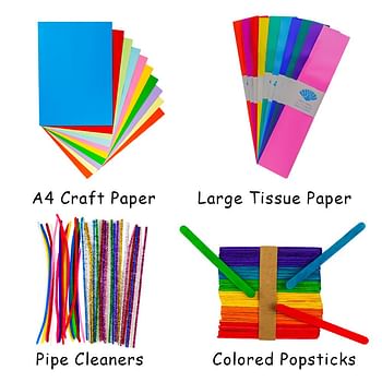 Craft Materials Pack of 1500 Pieces