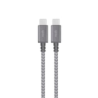 Moshi - Integra USB-C To USB-C Charge / Sync Cable - Titanium Gray