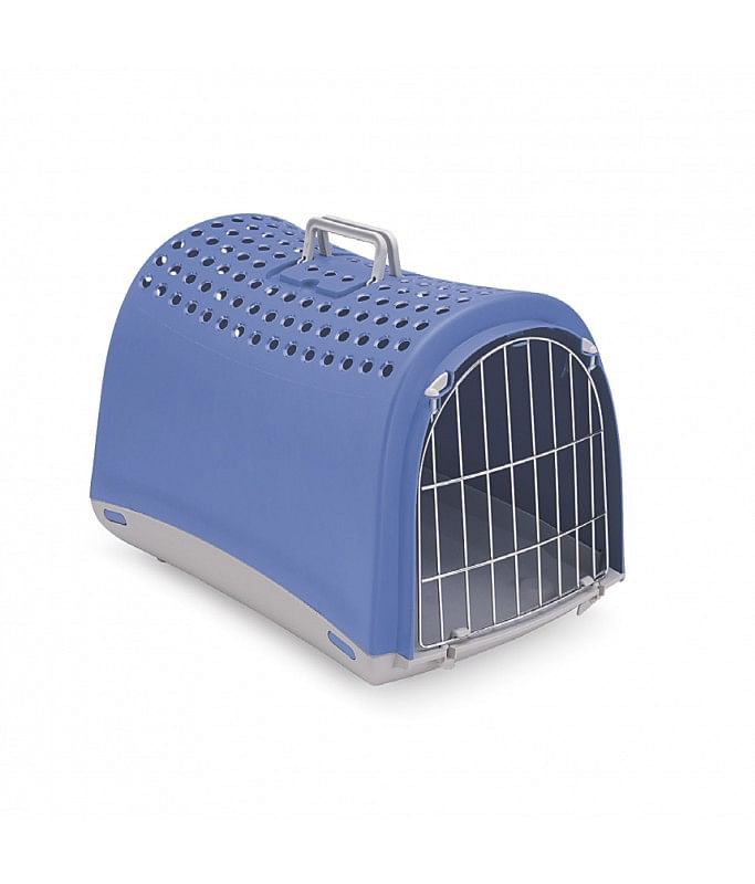 IMAC Linus Carrier for Cat & Dog - Blue (50 x 32 x 34.5cm)