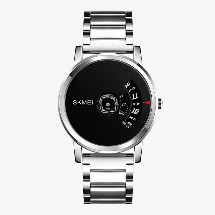 SKMEI 1260  Fashion Quartz Waterresist Creative Stainless Steel Business Watch For Men.