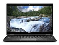 Dell  Latitude 7390 -i7-8650U / 16GB/ 512 GB SSD / 13.3'' / Windows 10 Eng / Arabic Keyboard  Black