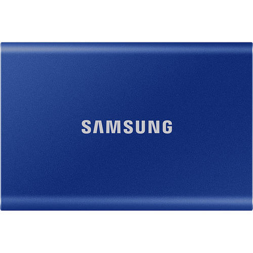 Samsung SSD External Hard Drive  T7 Portable (MU-PC1T0H/AM) 1tb Blue