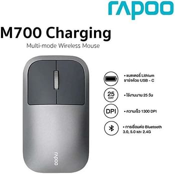 Rapoo M700 Multi-Mode Silent Wireless Mouse