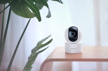 كاميرا شاومي الذكية C200 بدقة 1080 بكسل عرض 360 درجة مع اكتشاف الذكاء الاصطناعي الإنسان | مكالمة ثنائية الاتجاه تدعم مساعدة Google