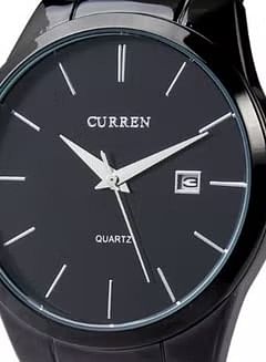 CURREN Men's Stainless Steel Analog Wrist Watch M8106BB - 29 mm -Black