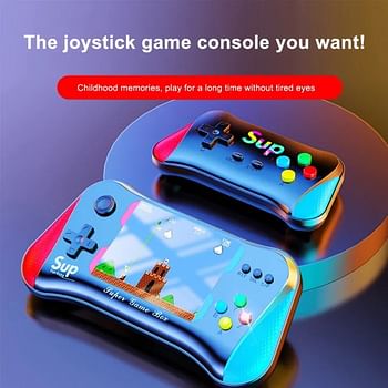 Game Console Portable Handheld Game Players 3.5inch High Definition Large Screen Retro SUP Video Game Console with 500 Games multicolor