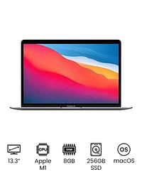 Apple MacBook Air 2020, 13-inch ,Apple M1 chip, 16GB RAM, 512GB - Space Grey