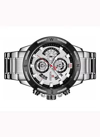 Men's Metal Chronograph Watch NF9165 S/W