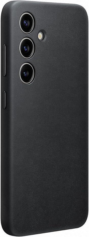 Samsung Galaxy S24 Vegan Leather Case, Black