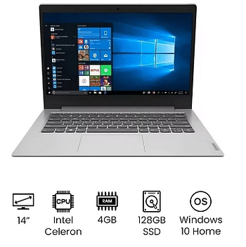 Lenovo IdeaPad 1 14IGL05 Laptop With 14-Inch FHD Display, Celeron N4020