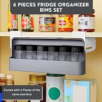 Spice Rack Seasoning Bottle Drawer Storage Rack Cabinet Organizer, Free Punching