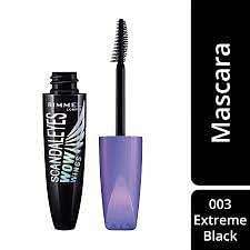 Rimmel London Scandaleyes Wow Wings Mascara, 03 Extreme Black, 12ml