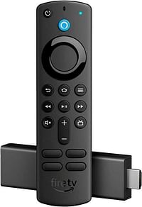 Streaming Media Player Fire Tv Stick 4k With Alexa Voice Remote (3rd Gen) Black