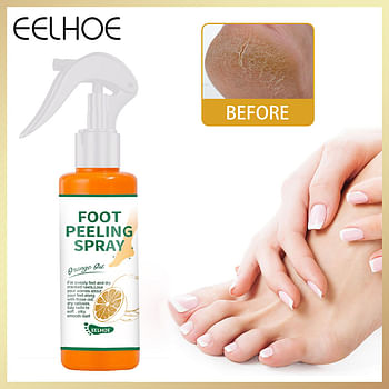 Moisturizing and Hydrating Foot Peeling Spray Mask | Dead Skin Calluses Foot Mask | Anti-Cracked Heel Enhancer and Feet Care - 100 ml