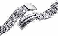 Samsung Milanese Stainless Steel Bracelet Smartwatch for Galaxy Watch 44mm, Silver