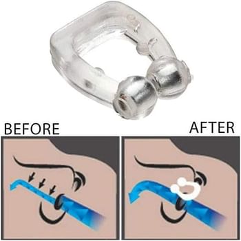 Nasal Dilators Reduction Anti Snoring Nose Clip 3pcs Pack