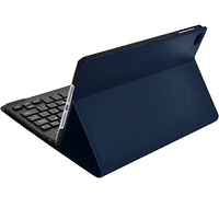 مجموعة لوحة مفاتيح وحقيبة بلوتوث DIGITAL BASICS AIR EXEC لجهاز IPAD 10.2 بوصة (BAIPEX102-409) أزرق بحري