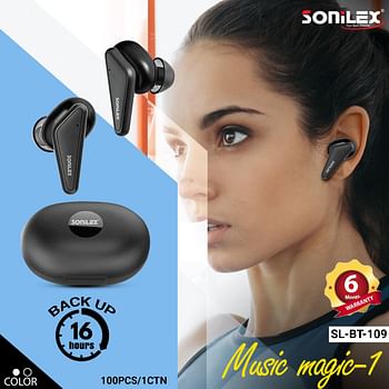 Wireless earbuds music magic-1 SL-BT109 SONILEX