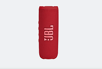 فليب 6 مكبر صوت محمول مقاوم للماء IP67 مع صوت جي بي ال الأصلي برو - مكبر صوت ثنائي الاتجاه - باس عميق - بطارية 12 ساعة باللون الأحمر