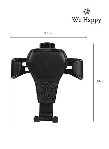 We Happy Gravity Car Mobile Holder Air Vent Clip Mount Phone Stand