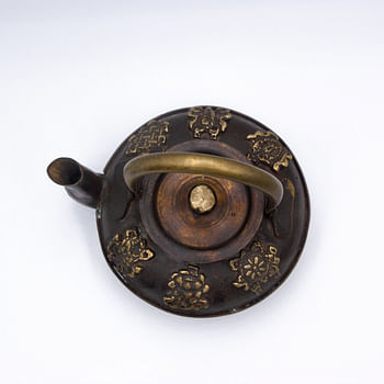 Exquisite Brass Teapot with Antique Finish Handcrafted decorative design