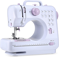 Mini Sewing Machine Portable Household Sewing Machine with 12 Stitch Patterns 2 Speed