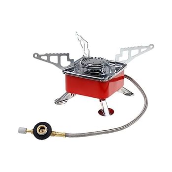 Ultra-Light Small Volume Square Folding Camping Butane Gas Stove