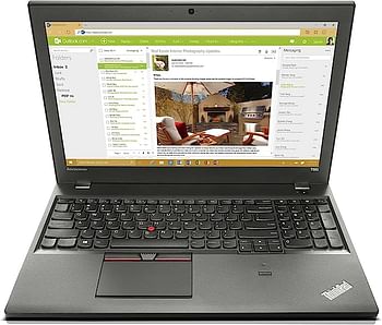 Lenovo ThinkPad T560 Business Laptop, Intel Core i5-6300U CPU, 8GB DDR3L RAM, 256GB SSD Hard, 15.6 inch Display Window !0 Keyboard Eng