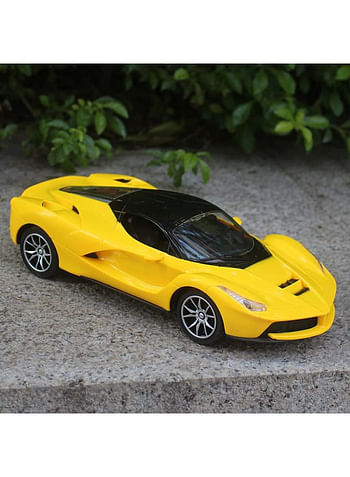 We Happy Remote Control Car Toy for Kids, Model Emulation Sports Car with Flashing Lights and Sounds, Comes in Assorted Colors and designs