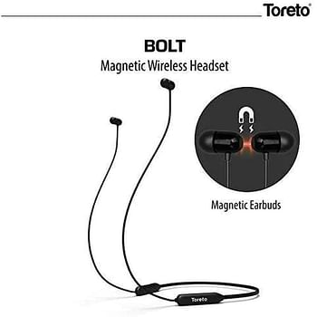 Toreto TOR-272 Wireless Headset Magnetic Bolt (RED)