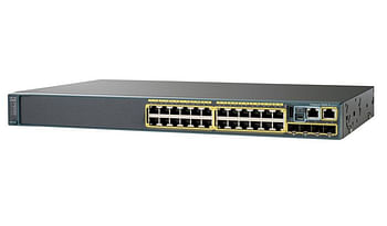 Cisco WS-C2960S-24TS-L 24-Port 4 x SFP Gigabit Ethernet 1U Managed Switch