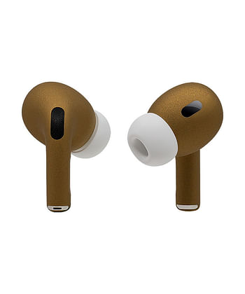 Apple Airpods Pro (2nd Generation) Customized By Caviar Matte Metallic Gold