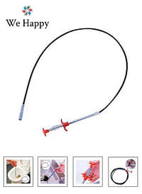 We Happy Kitchen Drain Snake Wire Clog Remover Hair Cleaning Home Bathroom Plumbing Pipe Sewer 160 cm