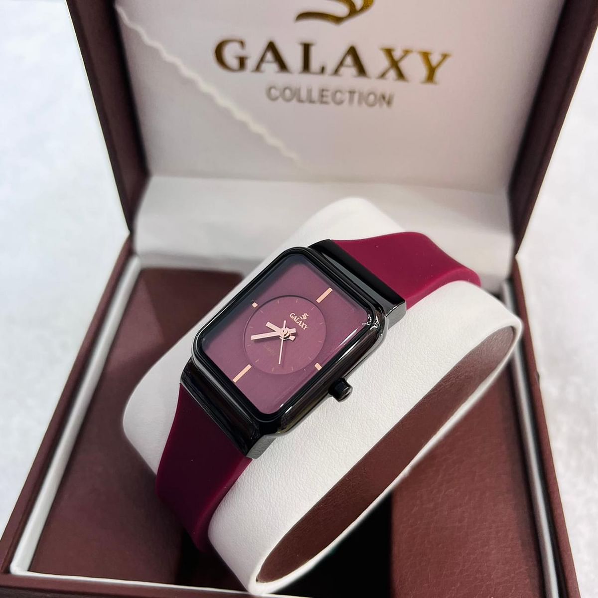 Galaxy Women's Silicone Quartz Watches  Waterproof