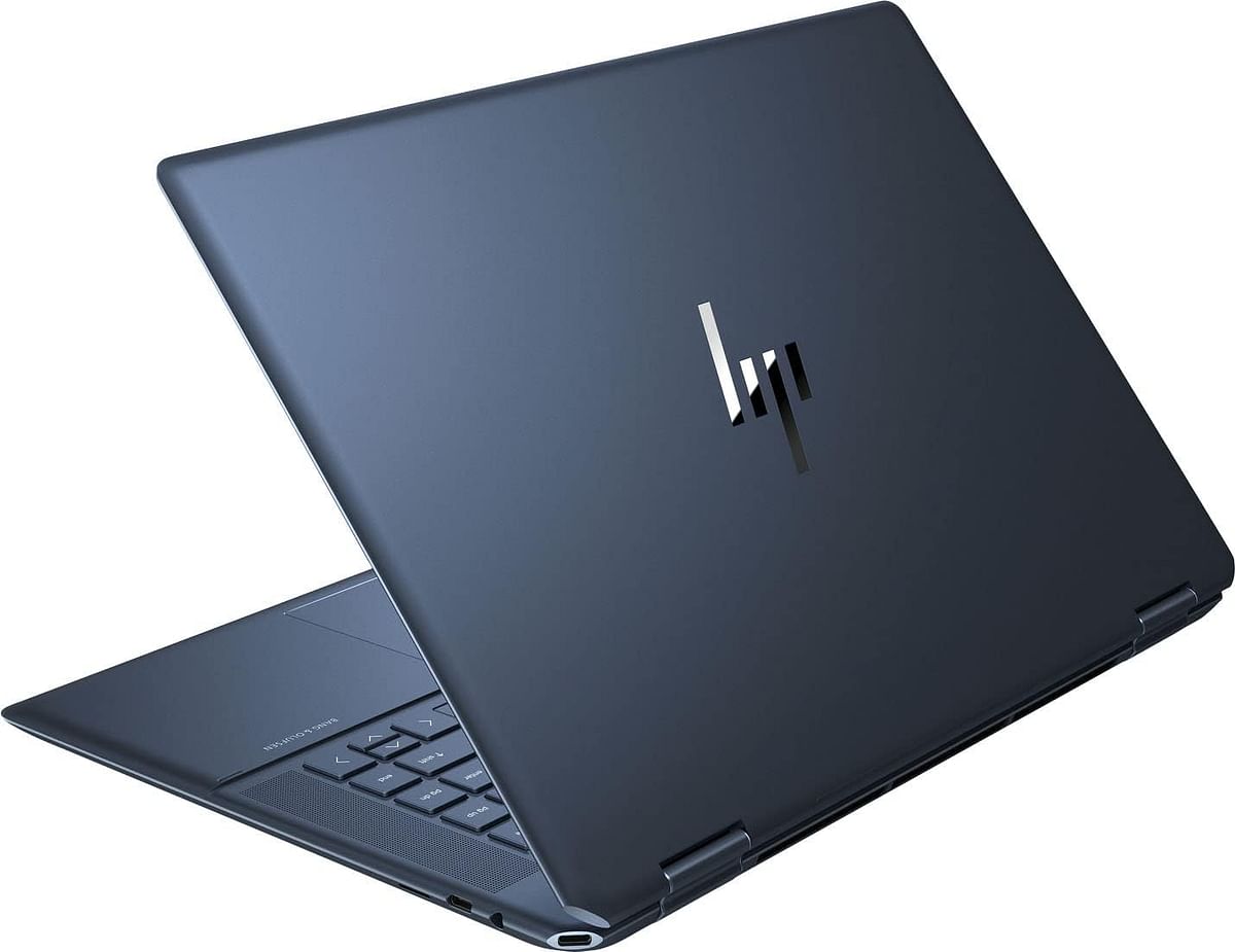 HP Spectre x360 Convertible Laptop - 16-f0013dx Intel Core i7-11TH 5.0 GHz - Iris Xe Graphics - RAM 16 GB - 512 SSD - 16.0-3K+ Touch W11H Nocturne Blue -  16-16.99 inches - Windows 11 - Keyboard Eng Arabic