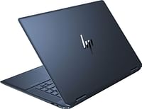 HP Spectre x360 Convertible Laptop - 16-f0013dx Intel Core i7-11TH 5.0 GHz - Iris Xe Graphics - RAM 16 GB - 512 SSD - 16.0-3K+ Touch W11H Nocturne Blue -  16-16.99 inches - Windows 11 - Keyboard Eng Arabic