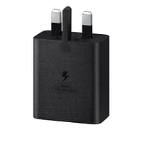 Samsung Power Adapter 45W PD With Convenient long  Cable (EP-T4510XBEGGB) Black