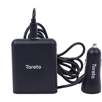 Toreto Car Charger Rapid Charger 8 Tor-405