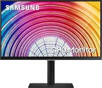Samsung S27A600NWU - S60A Series - LED monitor - 27" - 2560 x 1440 QHD @ 75 Hz - IPS - 300 cd/m² - 1000:1 - HDR10-5 ms - HDMI DisplayPort - black
