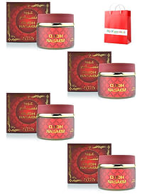Nabeel Pack of 4  Nasaem Oudh Incense Bakhoor 60 GM